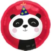 Folieballong Rund Panda