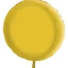 Folieballong Rund Pastellgul XL