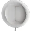 Folieballong Rund Silver XL