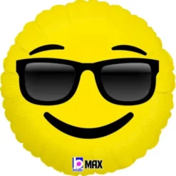Folieballong Solglasögon Emoji