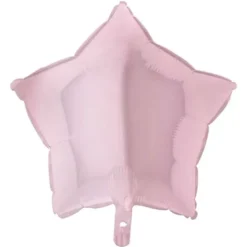 Folieballong Stjärna Pastell Rosa
