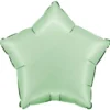 Folieballong Stjärna Satin Glazed Mint