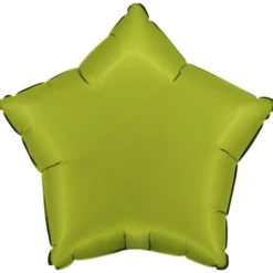 Folieballong Stjärna Satin Matcha Latte