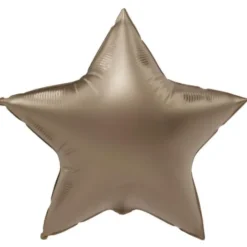 Folieballong Stjärna Satin Starlight Gold