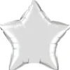 Folieballong Stjärna Silver