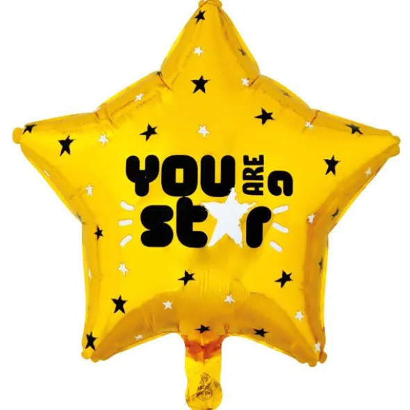 Folieballong Stjärna You Are A Star 46 cm