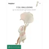 Folieballong Svävande Mus 44 x 104 cm