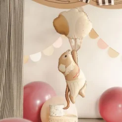 Folieballong Svävande Mus 44 x 104 cm