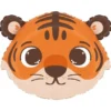 Folieballong Tiger 46x36 cm