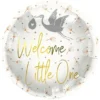 Folieballong Welcome Little One