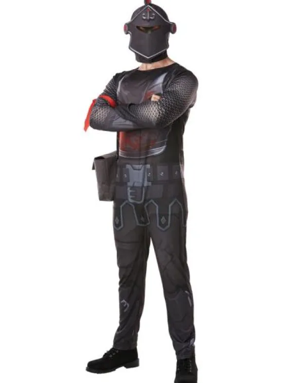 Fortnite Black Knight Maskeraddräkt Deluxe Medium (Medium)