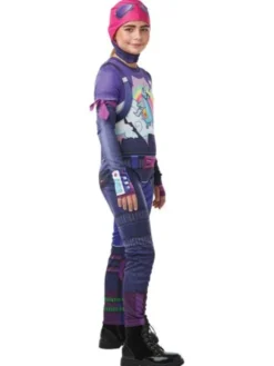Fortnite Brite Bomber Maskeraddräkt Barn Deluxe (9-10 år (134-140 cl))