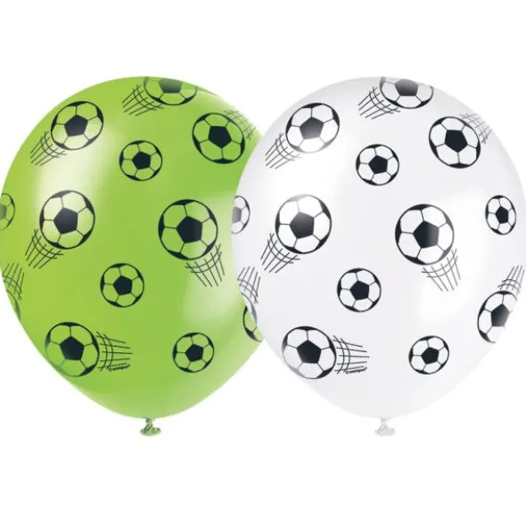 Fotbollsballonger Gröna & Vita