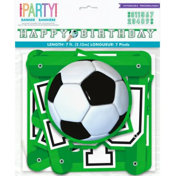 Fotbollskalas Happy Birthday Girlang
