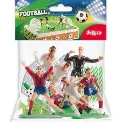 Fotbollsspelare och Tårtljus Set