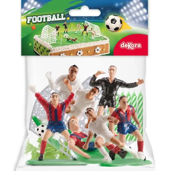 Fotbollsspelare och Tårtljus Set