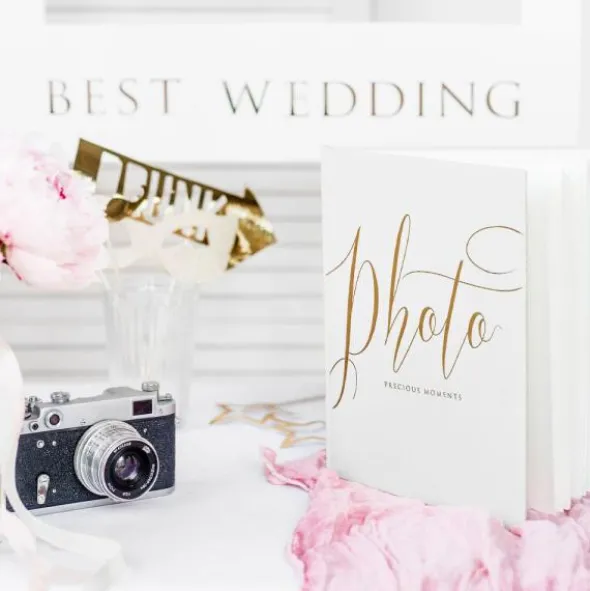 Fotoalbum Precious Moments Guld