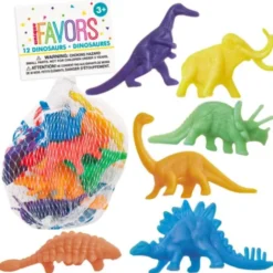 Färgglada Leksaksdinosaurier