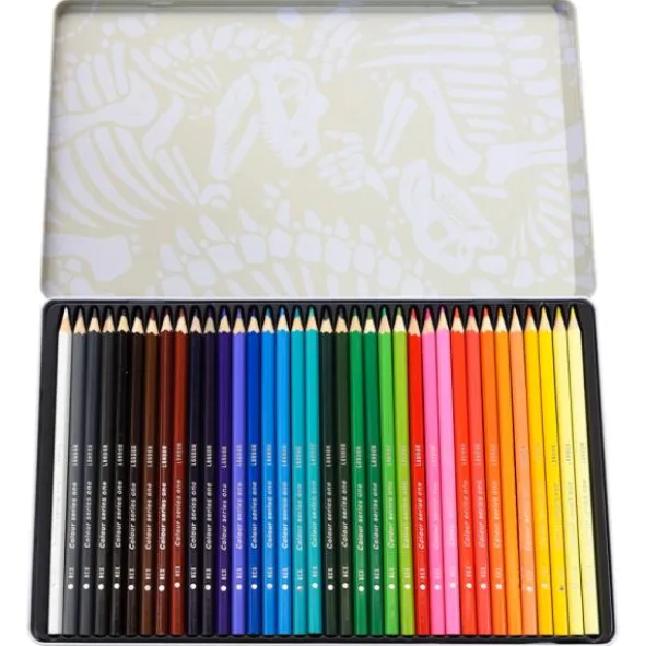 Färgpennor Dinosaurier 36-pack