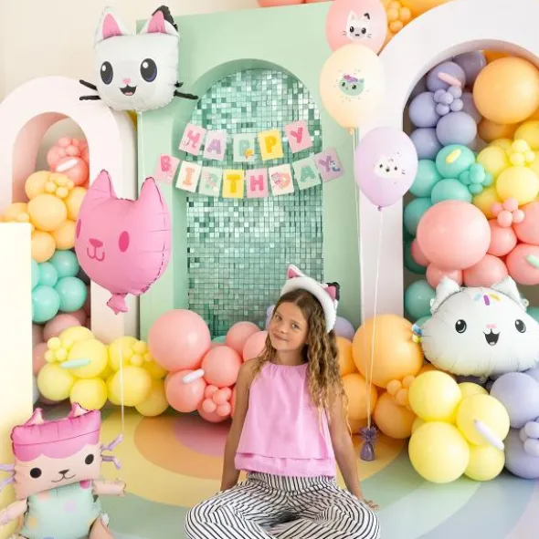 Gabbys Dockskåp Girlang Happy Birthday 180 x 15 cm