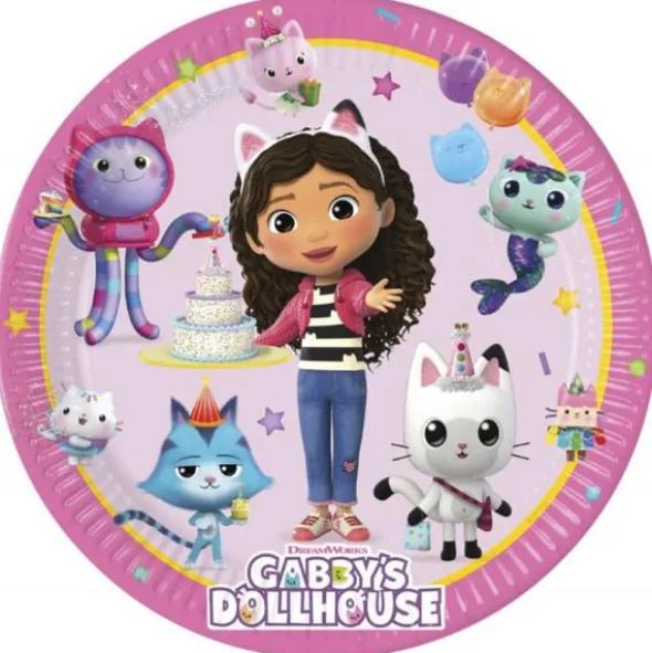 Gabby's Dollhouse Papperstallrikar