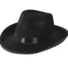 Gangsterhatt Premium Svart