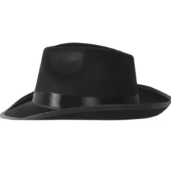 Gangsterhatt Premium Svart