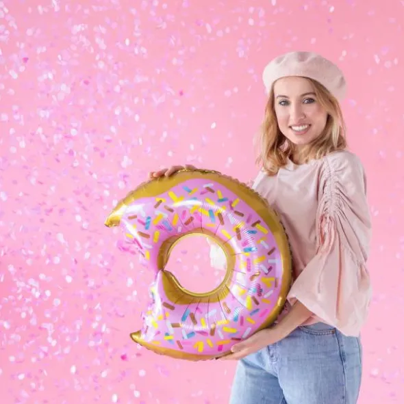 Gender Reveal Konfettikanon Rosa
