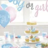 Gender Reveal Pappmuggar Pastell Rosa & Blå
