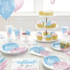 Gender Reveal Skrapkort Boy
