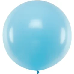 Gigantisk Latexballong Pastellblå