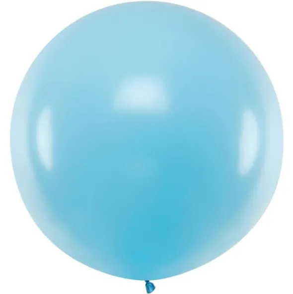 Gigantisk Latexballong Pastellblå