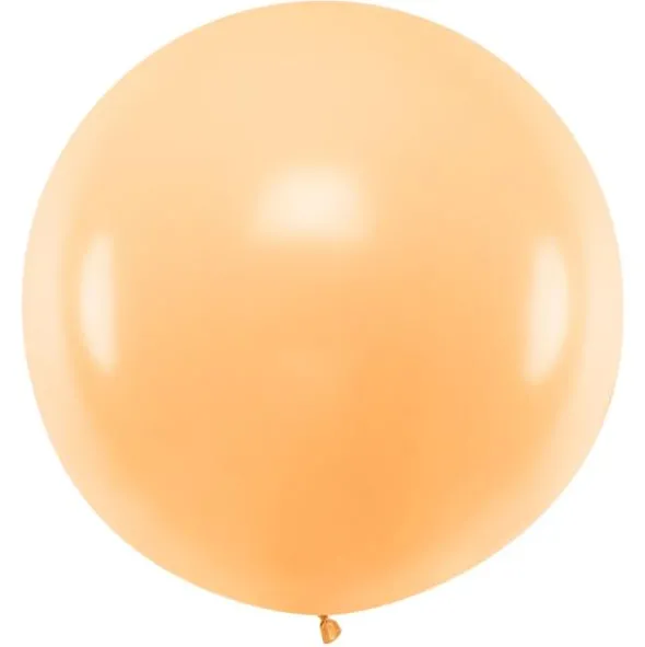 Gigantisk Latexballong Pastellorange