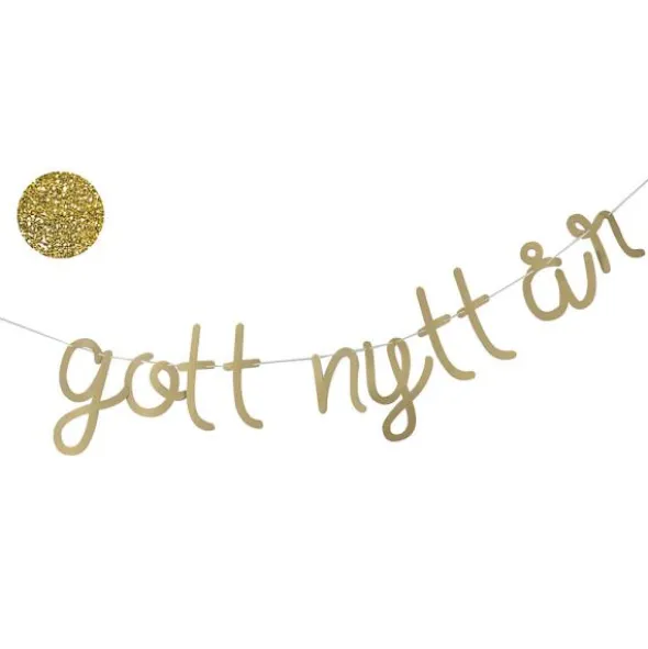 Girlang Gott Nytt År Guld