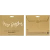 Girlang Happy Birthday Guld