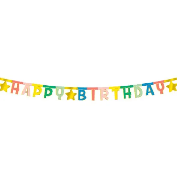 Girlang Happy Birthday Retro