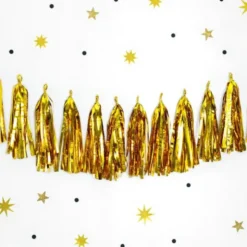 Girlang med Tofsar Guld