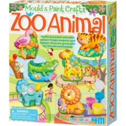 Gjut och Måla Dina Egna Zoodjur