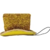 Glansig Minihatt Guld