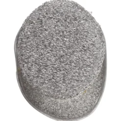 Glansig Minihatt Silver