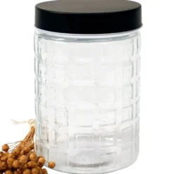 Glasburk med Skruvlock 1,2L