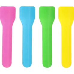 Glasskedar Blå/Grön/Gul 100-pack