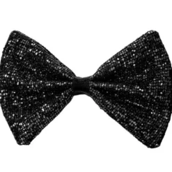 Glitter Fluga Svart