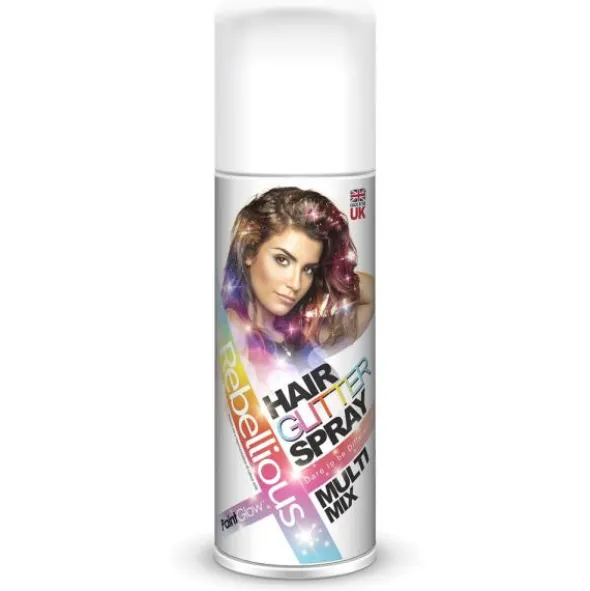 Glitter Hårspray Rebellious Multi Mix