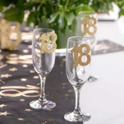 Glitterkonfetti 18 År Guld