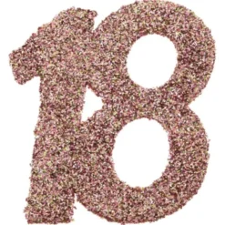 Glitterkonfetti 18 År Roseguld