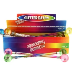 Glitterstav Regnbåge 40 cm