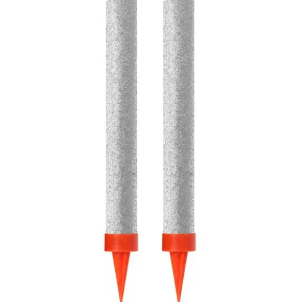 Glittriga Isfacklor Silver 2-pack