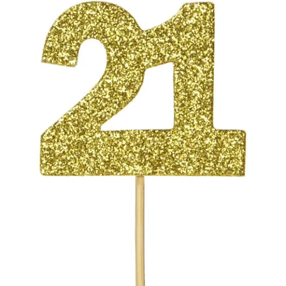 Glittriga 21 års Party Picks Guld