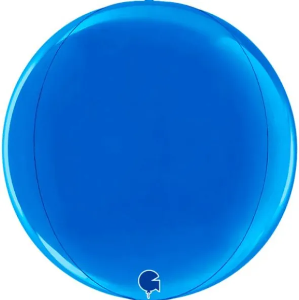 Globe Folieballong Blå